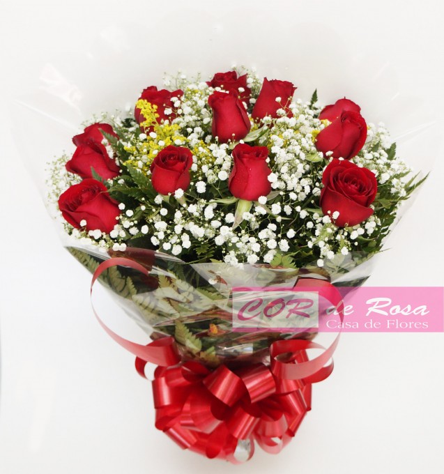 Lindo Buquê com 12 rosas vermelhas.
Perfeito para todo tipo de ocasião.